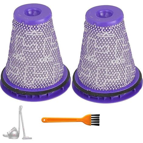 Filtres pré-moteur de rechange pour aspirateur pour Dyson Big Ball CY18 CY22 CY23 CY24 CY25 CY26 CY27 CY28 DY75 DY77 DY78 DC77 DC78, 2 filtres 1 brosse de nettoyage (1/5)