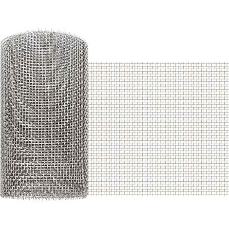 Teenpull – Mesh Bildschirm 20 x 200 cm 6 Mesh Edelstahl 201 Silber (1/5)