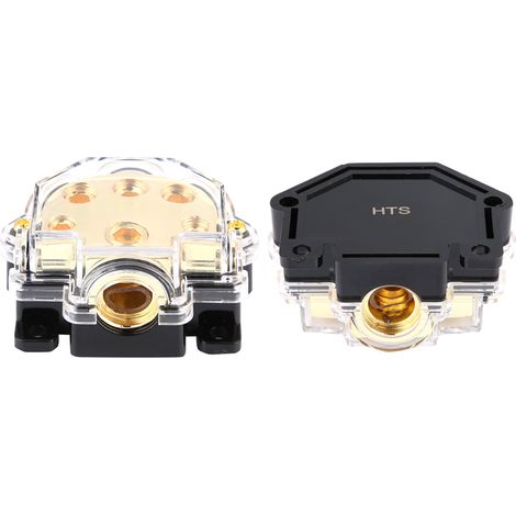 Porte-fusibles à cinq pièces pour système audio de voiture, bloc de distribution électrique (1/5)