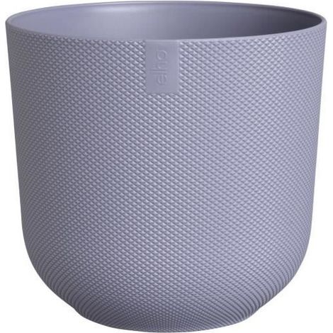 Pot de fleur - Elho - Jazz Rond - Violet - L 35 x B 34.5 x H 32 cm - Intérieur - 100% recyclé (1/5)