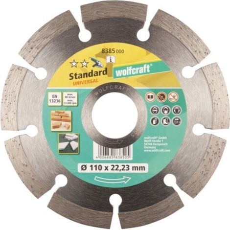 Diamantový řezací kotouč Standard Universal, pr. 110 mm 8385000 (1/3)