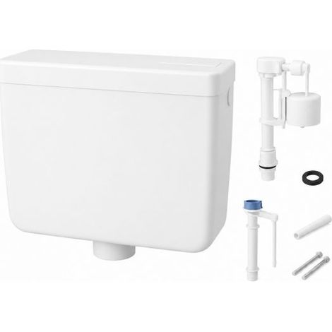Cassetta Esterna Scarico WC a Zaino 4-8L Silenziosa START-STOP Completa (1/5)