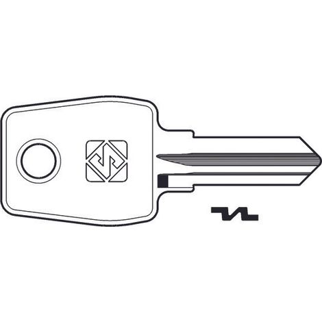 Chiavi per cilindri euro locks 5 spine piccole eu13r - eu13r