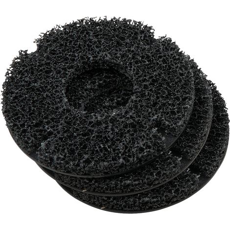 KS TOOLS juego de discos de repuesto para lijadora de cubos de rueda Ø 160 mm diámetro interior Ø 75 mm 3 piezas - 100.5071