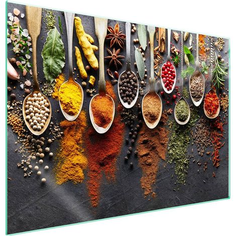 Plaque de protection en verre pour cuisinière 70x52 Cuisine (1/5)