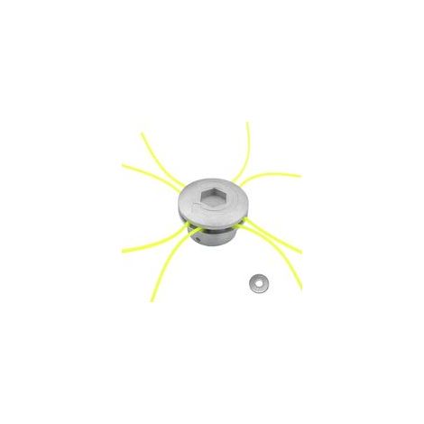 Tête de coupe-herbe en aluminium à double ligne, avec 4 lignes – (1/5)