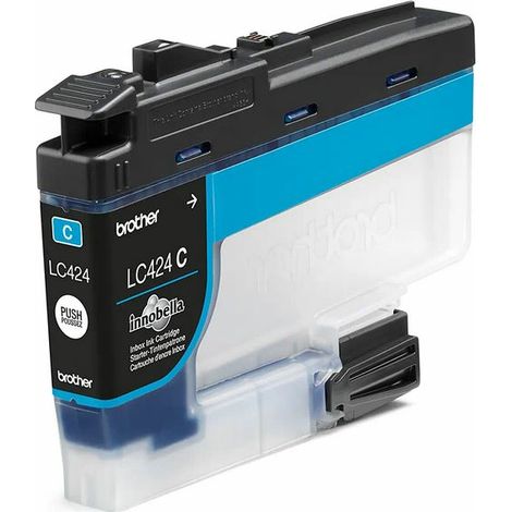 Brother LC424 - Cartouche couleurs séparées pour imprimante jet d'encre cyan