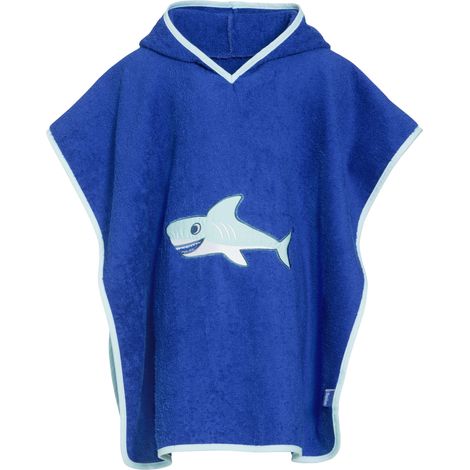Serviette à capuche - Chaussures Playshoes - Requin S (0-4 ans) (1/2)