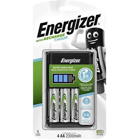 Energizer Ni-MH Battery Charger 1 hour + 4 x R6/AA 2300 mAh