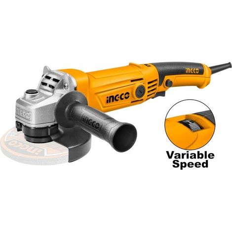 Flex Smerigliatrice Angolare 1010W INGCO Disco 125 mm con Velocita' Regolabile (1/5)