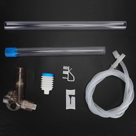 Pompe manuelle de nettoyage pour aquarium, gravier et sable, outils pour changer l'eau (1/5)