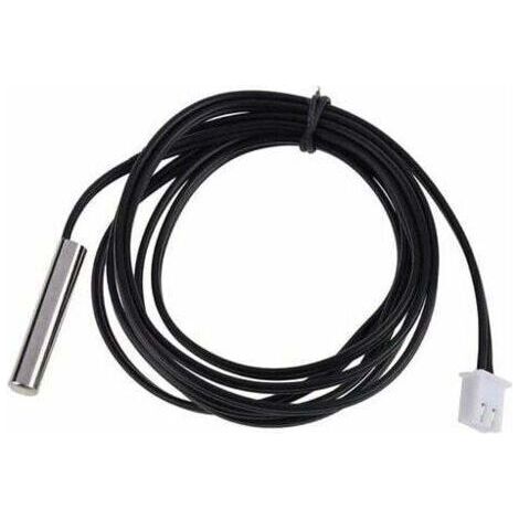 BUNTHAUS Sonde de température 1M haute précision NTC 10K / B3435 résistant à l'eau sonde de température de câble de thermistance