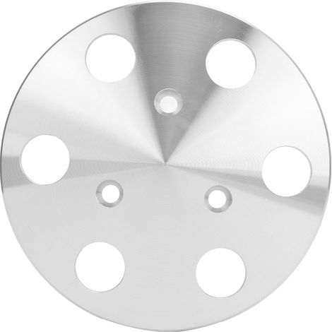 Kit de couvercle d'embrayage de climatisation en métal haute résistance 8847 pour compresseur Sanden 508 (argent) (1/5)
