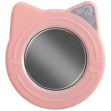Calentador de tazas portátil para uso doméstico, 16 W, temporizador eléctrico, calentador eléctrico para calentar leche, té y café, alfombrilla calefactora eléctrica (1/3)