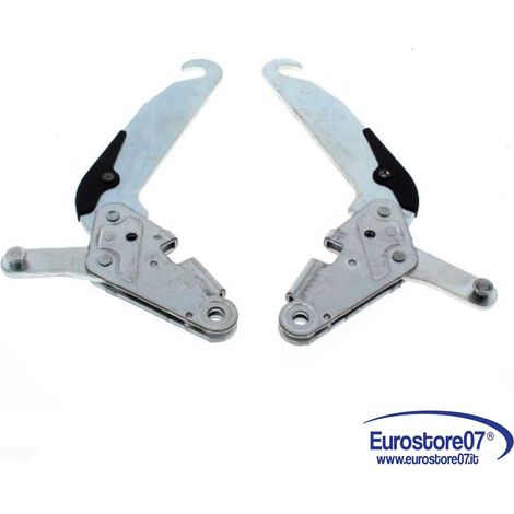 CERNIERA DX + SX ROTOTRASLANTE PORTA LAVASTOVIGLIE ARISTON C00636775 ORIGINALE