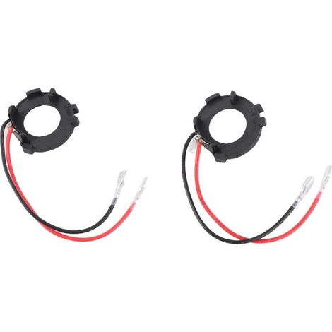 Support d'adaptateur d'ampoules de Phares LED H7 de qualité, Support d'adaptateur pour MK7, Aide à l'installation de Prise de Voiture en Plastique Robuste (1/5)
