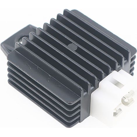 Régulateur Redresseur 4 Broches 12V pour Moto ATV 70-125CC - Régulateur de Charge pour Quad et Buggy - Redresseur Tension Universel pour Moteur Tout-Terrain (1/5)