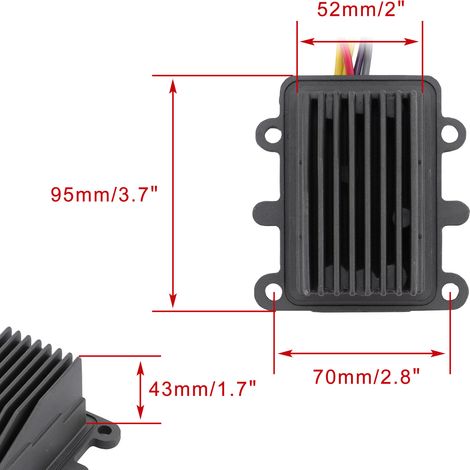 The voltage regulator rectifier is suitable for 150-175 HP 1991-1995 439561 0584093 (1/4)