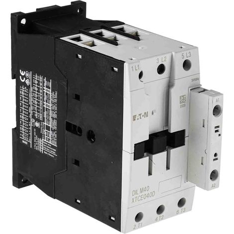 Contacteur de puissance 40 A triphasé 24 V CA 0Z 0R DILM40 (24 V 50/60 Hz) 277770