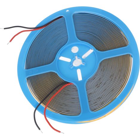 Bandes LED COB avec couleur de lumière uniforme et haute luminosité - Bandes LED flexibles à monter soi-même pour une utilisation en extérieur (4000 Kelvin, blanc neutre). (1/5)