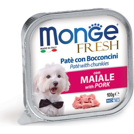 MONGE FRESH GR.100 MAIALE - 1 pezzo