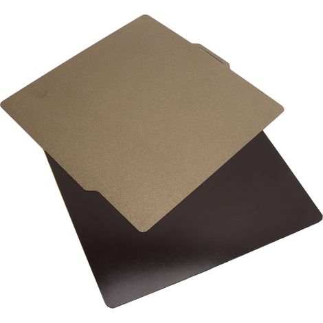 3D-Drucker-Bauplatte aus PEI-Federstahl, doppelseitig, 257 x 257 mm, für Bambu X1 P1P mit Magnettafel (1/5)