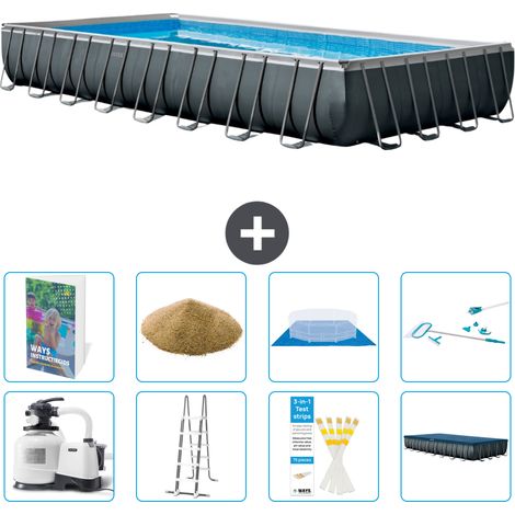 Ultra XTR Pool Rechteckig - 975x488x132 cm - 9-teilig S580