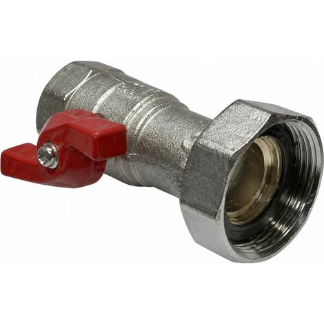 Vanne POMPSET V DN25, 1" - 1"1/2 écrou mobile pour circulateur.