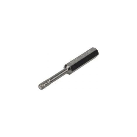 Broca Diamantada Craft 5 mm para Taladro 80 mm de Longitud (1/3)