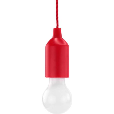 HyCell 1600-0176 Pull-Light PL LED (monocolore) Luce da campeggio 25 lm a batteria 50 g Rosso (1/5)
