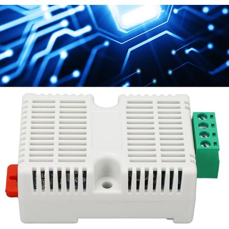 Das RS485-Typ DIN-Schienen-Temperatur- und Feuchtigkeitstransmittermodul verwendet den SHT35-Chip für den RS485-Ausgang. (1/5)