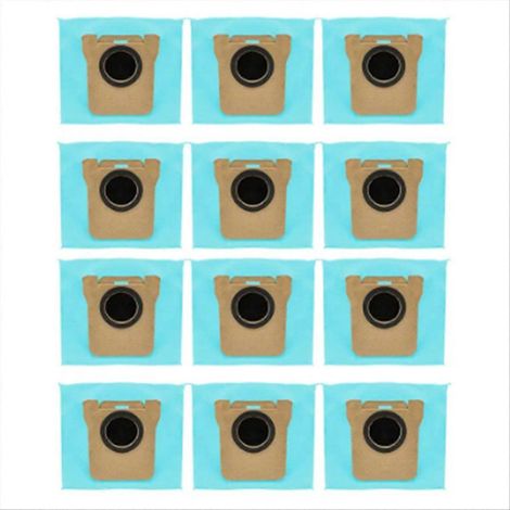 12PCS Sacs Filtre Charbon Actif pour Aspirateur Robot X10+, L10S (1/5)