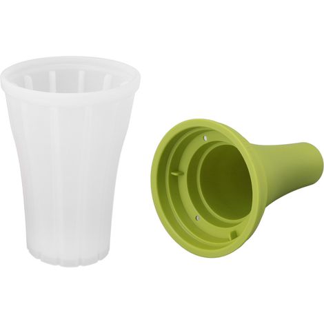 Machine à Slushie 150ml - Grande Capacité, Couvercle Inclus, Boissons Glacées Rapides pour l'Été, Vert (1/5)