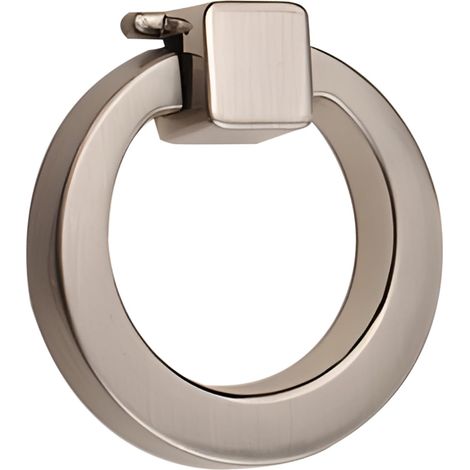 Heurtoir de porte en acier inoxydable, anneau poignée pour (1/4)