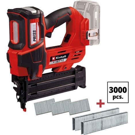 Einhell Power X-Change 18v Cordless Nailer FIXETTO Brad Nail Gun 3000 50mm Nails (1/5)