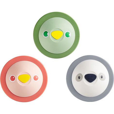 Bonde de sol anti-odeurs pour évier de cuisine - bouchon de vidange en silicone pour douche ( 3(ensemble de pièces) (1/5)