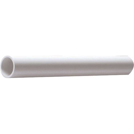 Nicoll – Tube d'évacuation PVC 50 mm – Longueur 2 mètres – À coller pour chantiers humides – Usage professionnel