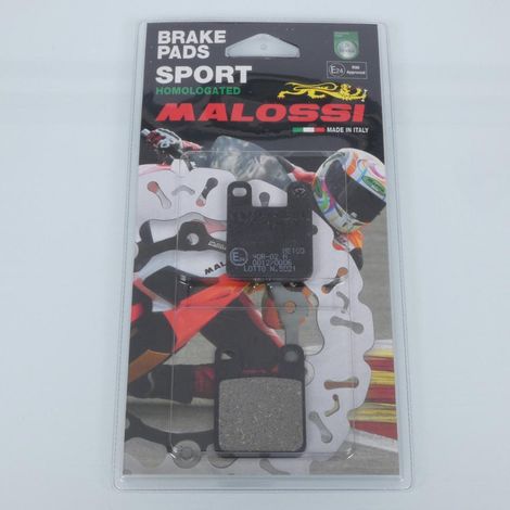 Plaquette de frein Malossi pour Moto Gilera 50 SMT 2004 à 2010 AV