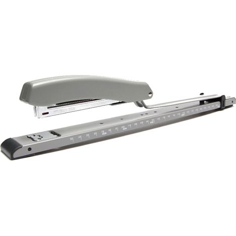 Tischhefter mit hoher Kapazität, Metallarm, Handhefter mit Nonius für Büro und Schule (1/5)