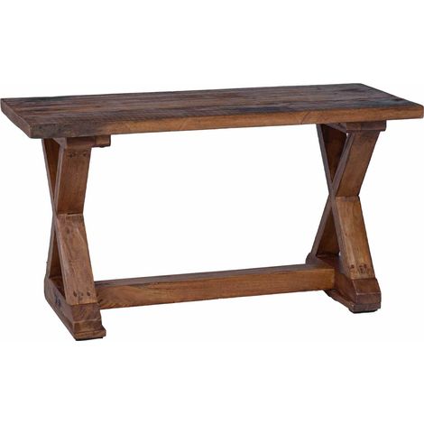Bench Natural 85 x 35 x 46 cm Solid Reclaim wood vidaXL