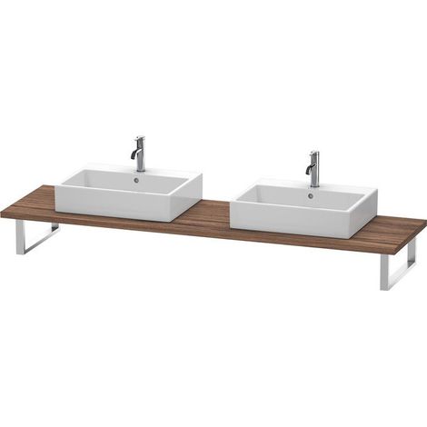 Duravit UNIVERSAL consolle 550xbis 800x30mm noce scuro