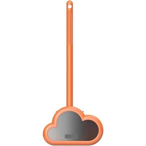Scopa per WC in silicone - Tipo a fondo cieco - Tipo sospeso - Drenaggio traspirante - Antiscivolo - Montaggio a parete (1/4)