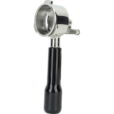 54-mm-Doppelfluss-Kaffeefilterhalter für Breville 870 880 C2 Kaffeemaschinen, aus schwarzem Kunststoff. (1/5)