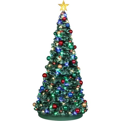 Lemax Outdoor Holiday Tree 24954 villaggio di natale