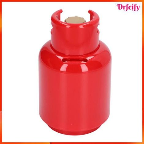 Tirelire - - Réservoir de gaz - Rouge - Grande capacité - Plastique 15x9 cm (1/5)