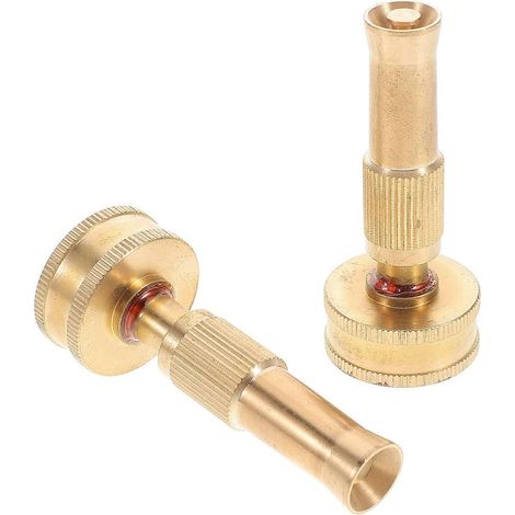 Nozzle For Garden Hose Hose Nozzle Car Washing Wear Resistance Round Quick Connection 2Pcs .00X2.90X2.90CM (1/5)