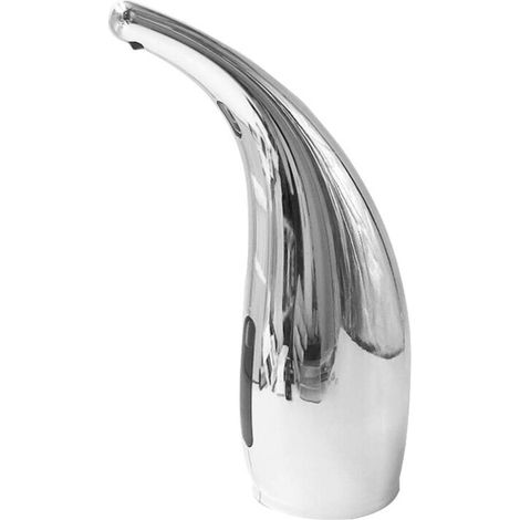 300ml Automatischer Seifenspender für das Badezimmer, wasserdicht, elektrisch, silberfarben (1/5)