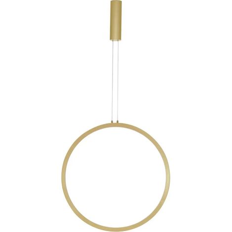 [NEUWERTIG] B-Ware Nova Luce Pendelleuchte Hängeleuchte Change Led Messing Warmweiß Dimmbar 60 Cm