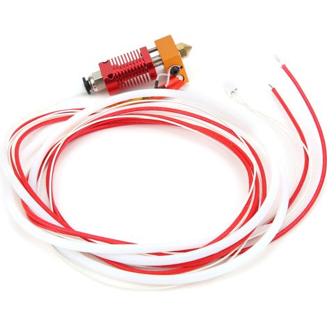 CR10 CR8 Extruder-Kit mit PTFE-Schlauch und Silikonhülle für MK8 3D-Drucker, Ersatzteil, 3-teilig, Hochtemperatur (1/5)