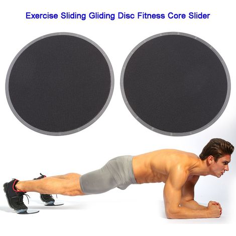 2 disques de glisse fitness, patins de core slider pour entraînement complet du corps (1/5)